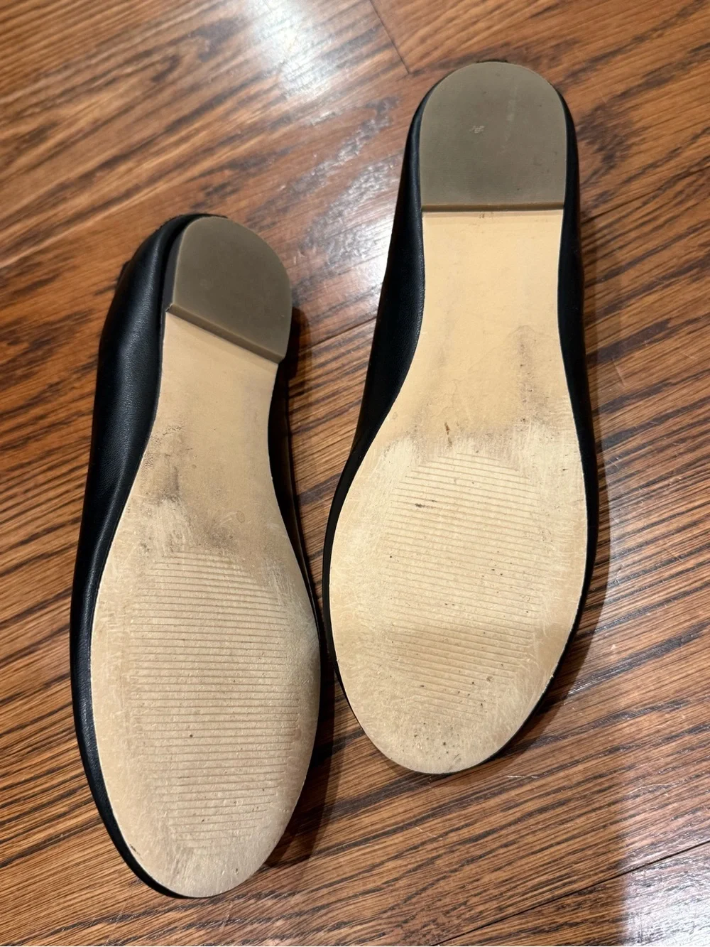 Crewcuts Black Ballet Flats with Elastic Strap - K3
